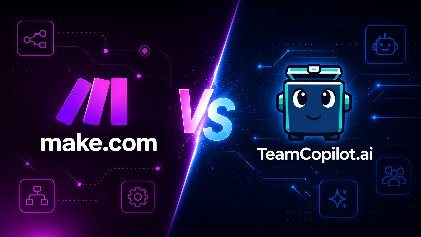 TeamCopilot versus Make.com